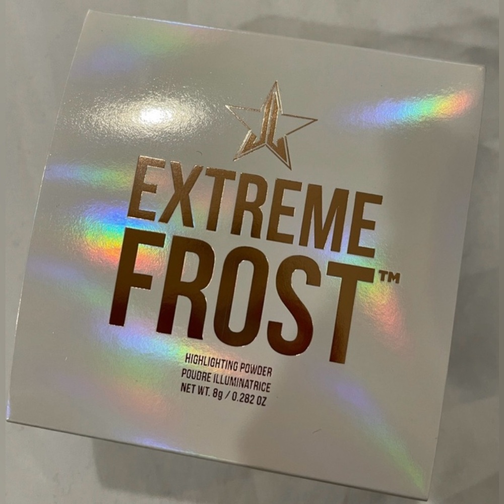Gag Me Jeffree Star Extreme Frost Highlighter Pearl Blue Reflects. RARE! NIB!! - Picture 8 of 16